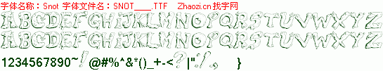 查看字体及作者详细介绍