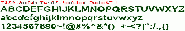 查看字体及作者详细介绍