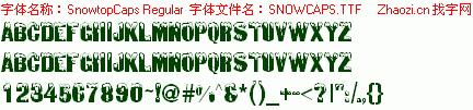 查看字体及作者详细介绍
