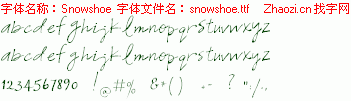 查看字体及作者详细介绍