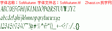 查看字体及作者详细介绍