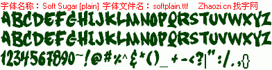 查看字体及作者详细介绍