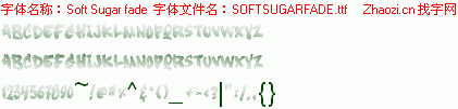 查看字体及作者详细介绍