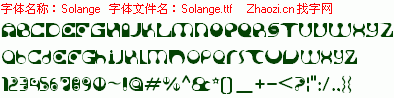 查看字体及作者详细介绍