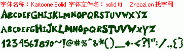 查看字体及作者详细介绍