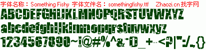 查看字体及作者详细介绍