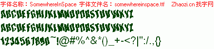 查看字体及作者详细介绍