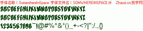 查看字体及作者详细介绍