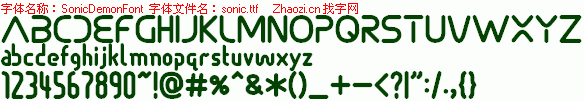 查看字体及作者详细介绍