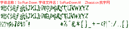 查看字体及作者详细介绍