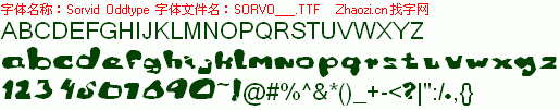 查看字体及作者详细介绍