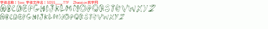 查看字体及作者详细介绍