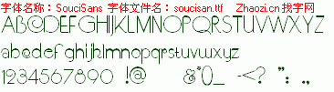 查看字体及作者详细介绍