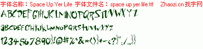 查看字体及作者详细介绍