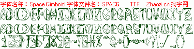 查看字体及作者详细介绍