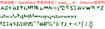 查看字体及作者详细介绍