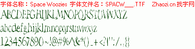 查看字体及作者详细介绍