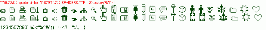 查看字体及作者详细介绍