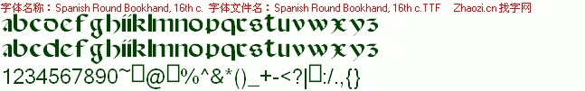 查看字体及作者详细介绍
