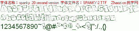 查看字体及作者详细介绍