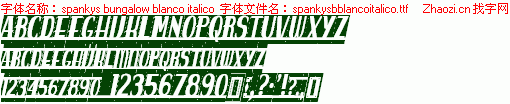 查看字体及作者详细介绍