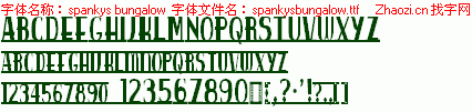 查看字体及作者详细介绍