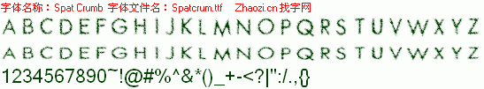 查看字体及作者详细介绍