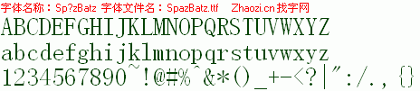 查看字体及作者详细介绍
