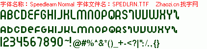 查看字体及作者详细介绍