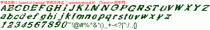 查看字体及作者详细介绍