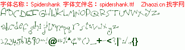 查看字体及作者详细介绍