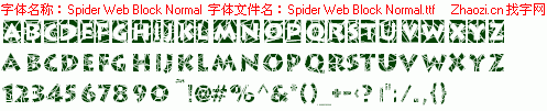 查看字体及作者详细介绍