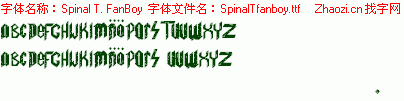 查看字体及作者详细介绍
