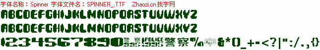 查看字体及作者详细介绍