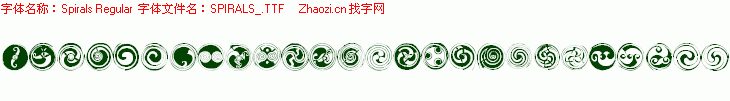 查看字体及作者详细介绍