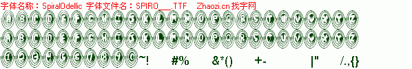 查看字体及作者详细介绍