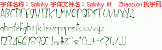 查看字体及作者详细介绍
