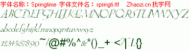 查看字体及作者详细介绍