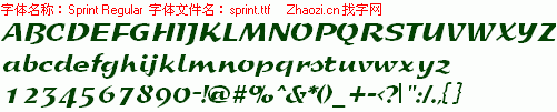 查看字体及作者详细介绍