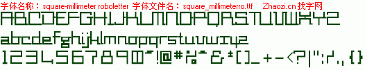 查看字体及作者详细介绍