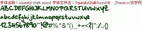 查看字体及作者详细介绍