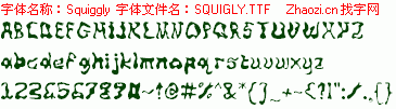 查看字体及作者详细介绍