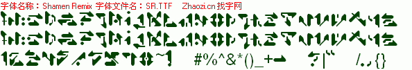 查看字体及作者详细介绍