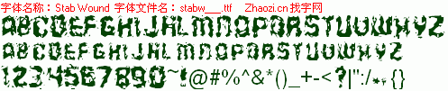 查看字体及作者详细介绍
