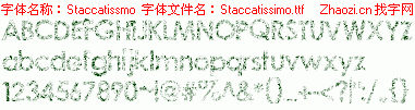 查看字体及作者详细介绍