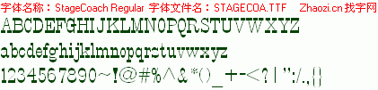 查看字体及作者详细介绍