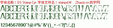 查看字体及作者详细介绍