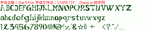 查看字体及作者详细介绍