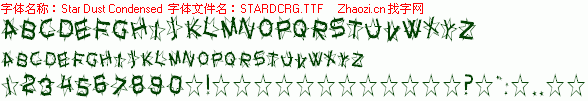 查看字体及作者详细介绍