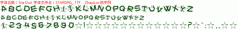 查看字体及作者详细介绍